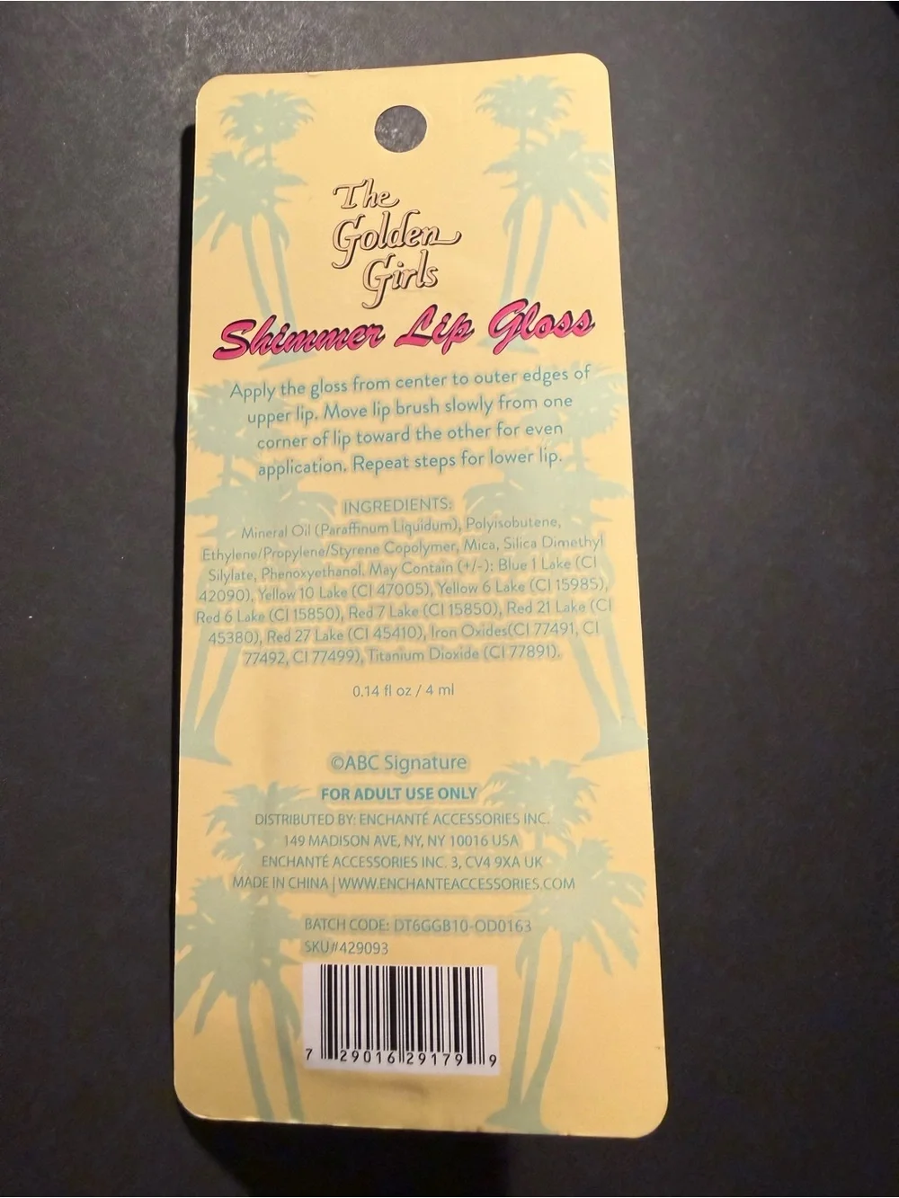 The Golden Girls Lip Gloss Set – Creamy Pink, Peach Shades